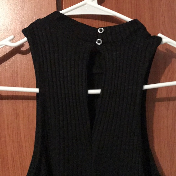 Mock Neck Ribbed dress - Picture 2 of 3